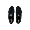Puma Женские замшевые износостойкие кроссовки на платформе низкие для скейтбординга Черно-белые 380784-01