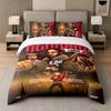 3Pcs Bed Set,Kendrick Lamar 1 Duvet Cover and 2 Pillowcases, Printed Bedding Decor For Guest Room