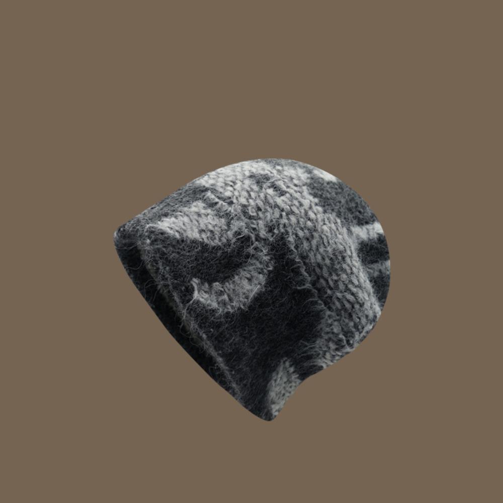 Winter Warm Knitted Hat Cold-proof Keep Warm Bonnet Hats Women Fashion Headscarf Caps