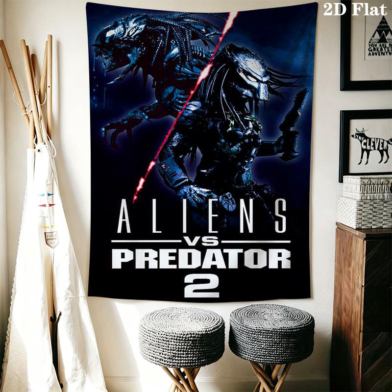 Predator Vs Alien Epic Space Battle Bedding 1 Duvet Cover 2 Pillowcase Without Core Bedding Set Soft And Comfortable