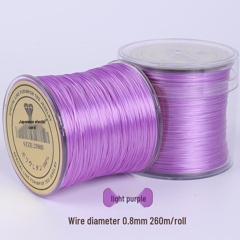 500-метровый рулон эластичной нити для DIY-бисероплетения и поделок