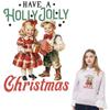 Patches For Clothing Christmas Gift For Children Transfers Hoodies Tops Vinyl Thermal Press Washable Diy Sticker On Clothes
