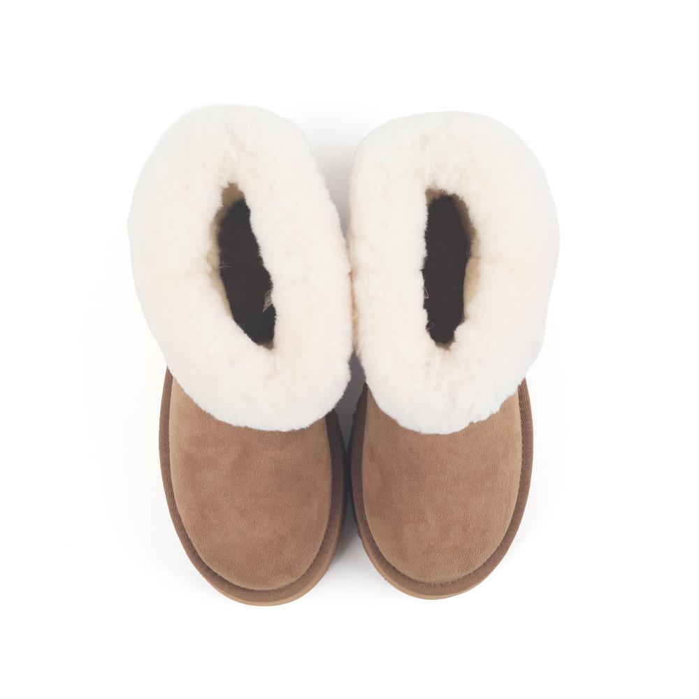 Oz Ugg Wear Adult Maeve Platform Mini Boots Brown