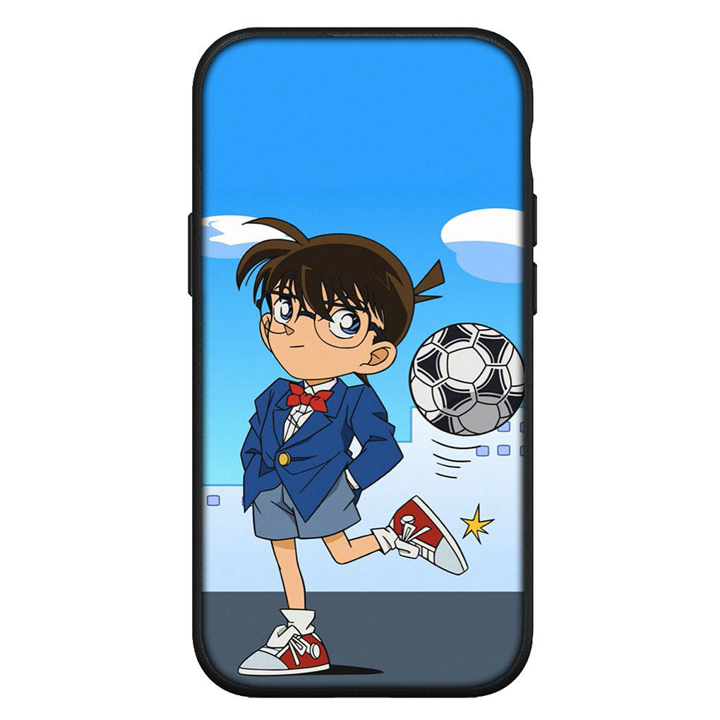 Чехол для iPhone 16 15 14 Xiaomi Redmi Note 13 12 11 Pro Max X 10 8 9 XR Samsung Galaxy S24 S23 A15 13COPPO Huawei Comics Детектив Конан Чехол для телефона