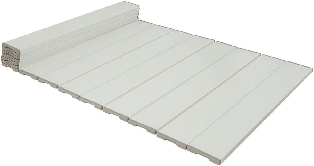 Mie Sangyo EC Antibacterial Foldable Compact Bath Lid Product Size 75 X Cm White Ag+ 151.8 L15_WH