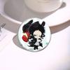 32/44/58mm Anime Bungou Stray Dogs Brooch Cartoon Metal Badge for Backpack Clothes Jewelry Accessories Dazai Osamu Nakajima Atsushi Pin