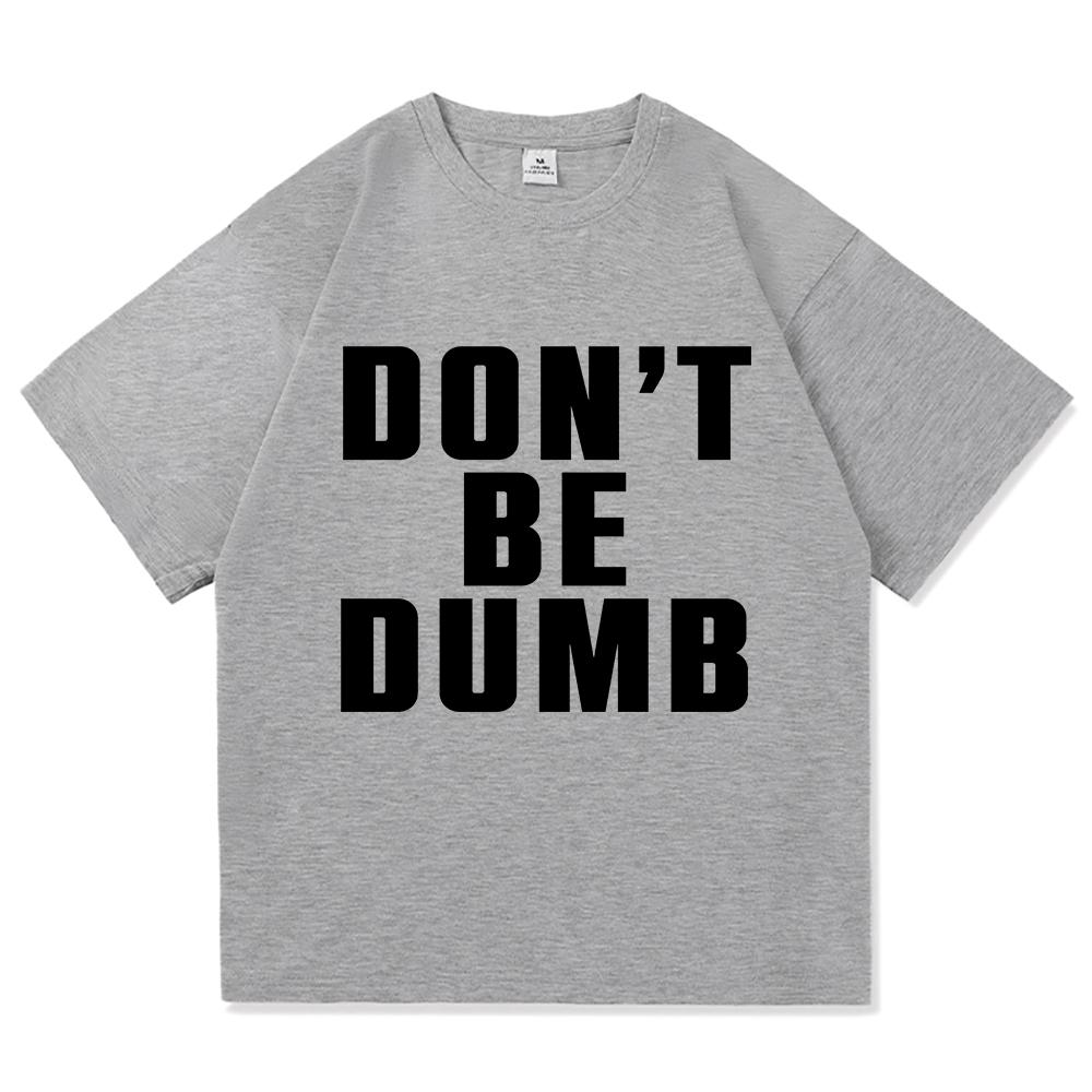 AAP ASAP Rocky Dont Be Dumb album graphics cotton mens shirt 2026 Summer shirts Womens Y2k Hip Hop Short Sleeve Top