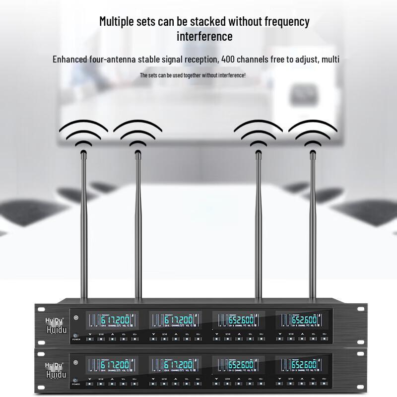 Huidu U-06 Professional Wireless Headset Microphone System (CN version)