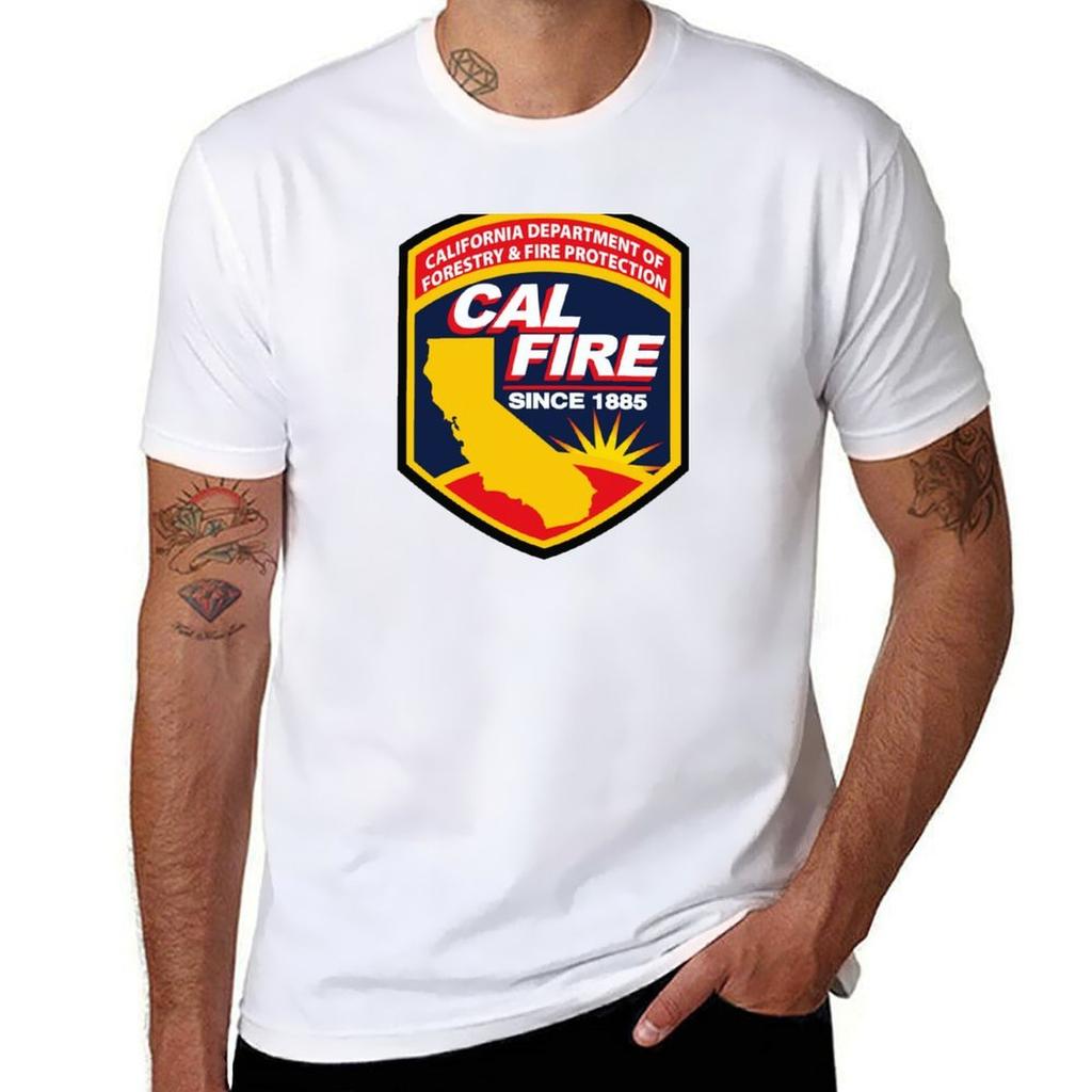 CAL FIRE CALIFORNIA TShirt Dry Fit Athletic Short Sleeve Shirt