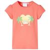 Coral T-shirt for Children 92/104/116/128/140