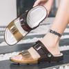 2024 Новые летние туфли Hole Shoes Men's Thick Sole Baotou Half Slippers Outdoor Men's Beach Sandals