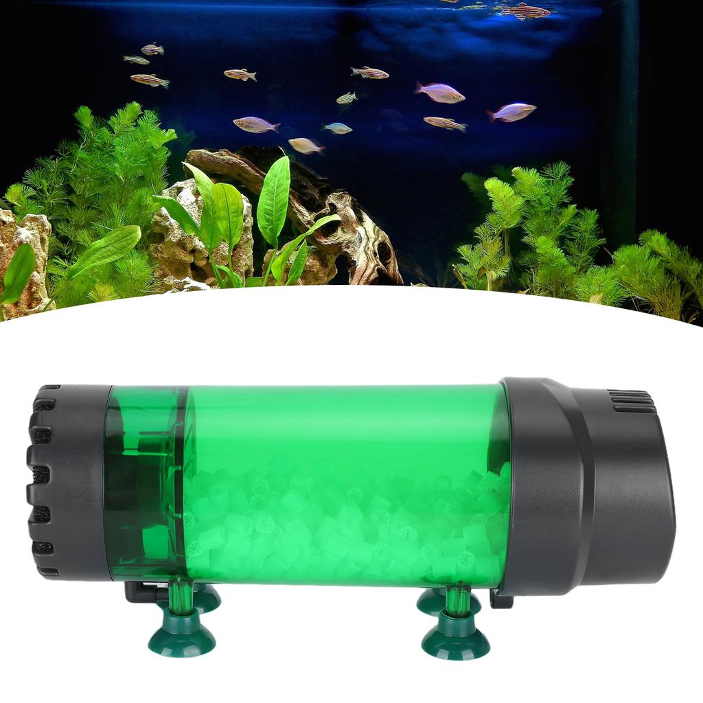 Fluidized Bed Filter Aquarium Fish Tank Bubble Bio Media Filter with Suction CupFluidized Bed LH600