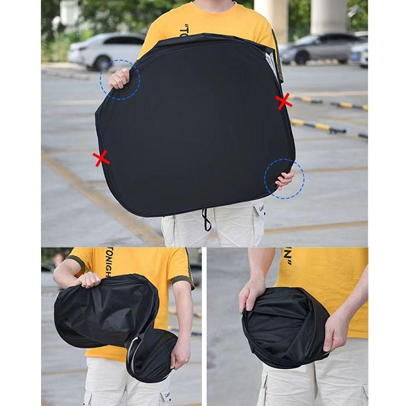 NTHX6 Car Front Windshield Sunshade Summer Sun Protection Blocking For Skoda octavia 3 2 superb 3 kodiaq Fabia Kamiq Karoq Accessories