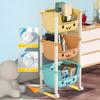 2/3/4 Tier Rolling Cart with Wheels Multifunctional Utility Organizer Cart Kitchen Bathroom Living Room Office Toys Snacks Storage Rack