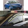 Для Honda Civic Sedan 8-го поколения 2006 2007 2008 2009 2010 2011 Наклейка на кузов автомобиля Пластиковый Дефлектор окна Дождевой/Солнцезащитный Козырек Вентиляционное отверстие