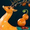 Aris & Juno Handcrafted Copper Deer Sculpture - Auspicious Home Decor for Living Room, Perfect Housewarming Gift, Premium Quality Artwork