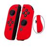 RDFJ Силиконовый чехол для Nintendo Switch Joy-Con (L)/(р) Чехол для контроллера Nintendo Switch Защитный чехол Защита от царапин Противоскользящий (красный)