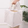 Large Capacity Triangular Hanger Storage Bag Foldable Breathable Wardrobe Organizer with Handle Space-Saving