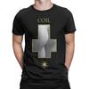 Альбом Coil Scatology Футболка Летняя Винтажные Футболки Чистый Хлопок Модная Футболка Для Мужчины Повседневные Футболки