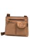 Shoulder Bag for Made In Japanese Persimmon Double Out Pocket Shoulder Many [creare KIKI] Women, Crossbody, Lightweight, Japan, Style, Dyeing, Bag,
