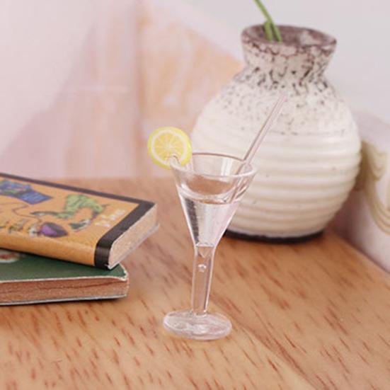 2 шт. кукольные стаканчики с лимонной водой, тонкая работа, ручная работа, способность к воображению, кукольная еда, кухонная игрушка, стаканчики с лимонной водой для детей