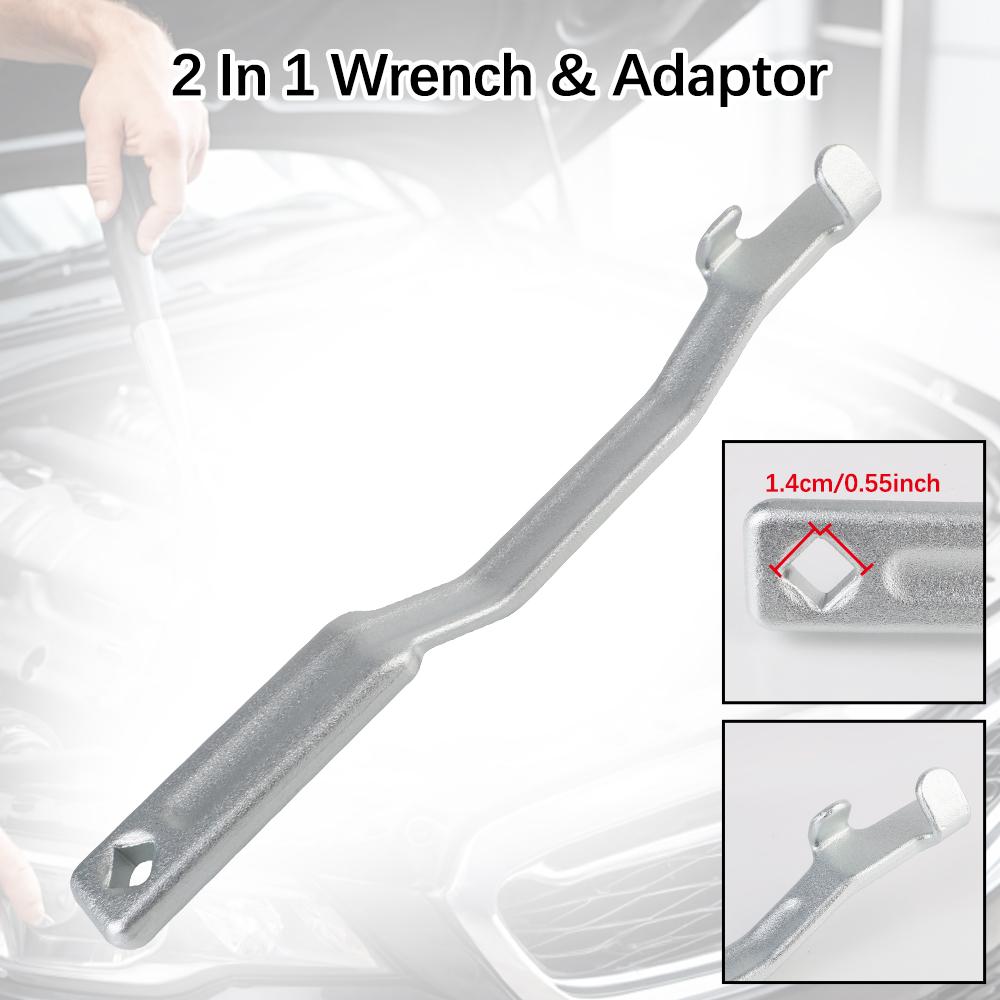Универсальный удлинитель для ключа, ручной инструмент 2 в 1