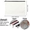 Kawaii Animals Makeup Bag Women Office Supplies Stationery Storage Travel Cosmetic Organizer Eco Canvas Toilet Bags for Ladies