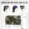 New Women's Vintage Knot Elastic Headbands Turban Headwrap Wide For Women Girls Flower Print Cotton Soft Boho Bandana Girls Hair Accessories