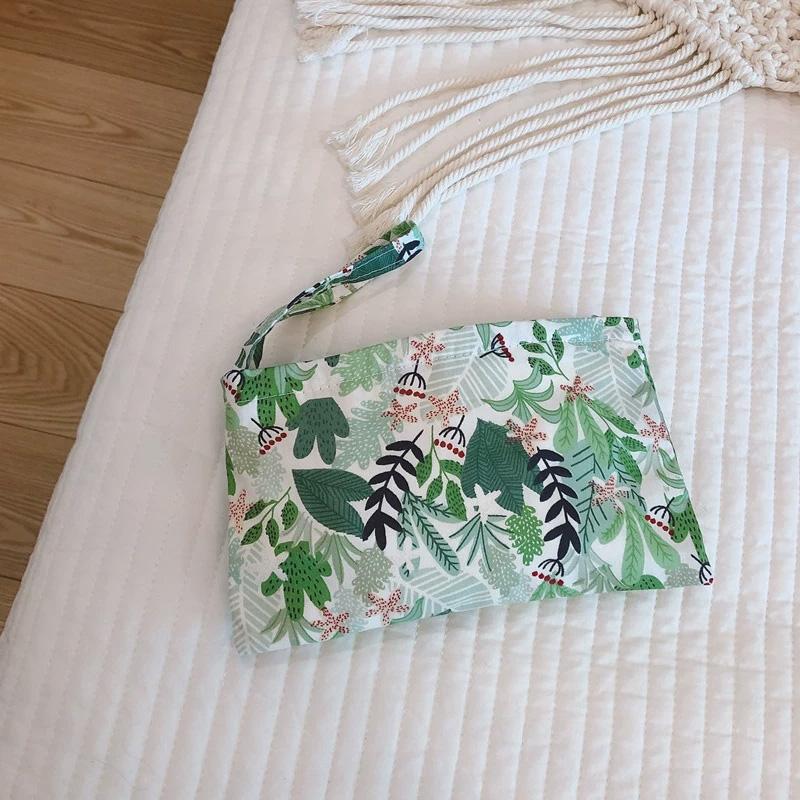 8 штук Хлопок 50*40см Материал ручной работы 25X20см Ткани для шитья и квилтинга DIY Зеленые ткани с принтом Ткань для рукоделия