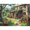 Diy Painting By Numbers With Frame Town House Landscape Picture On Numbers For Home Wall Art Decors 40x50cm Artwork