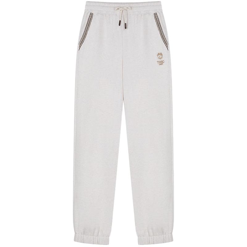 Teenie Weenie Женские повседневные спортивные штаны на кулиске с вышивкой медведя