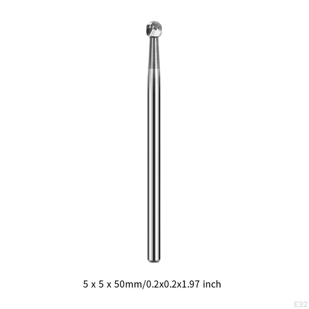 Ball Burr Carving Tool Multifunctional for Wood Simple Precision Cutter Head Professional