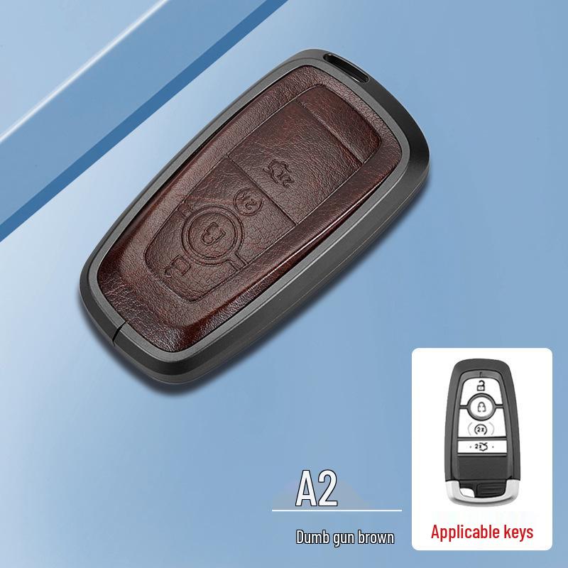 Metal Protective Key Shell for 2015-2017 Ford Mustang - Unisex Design