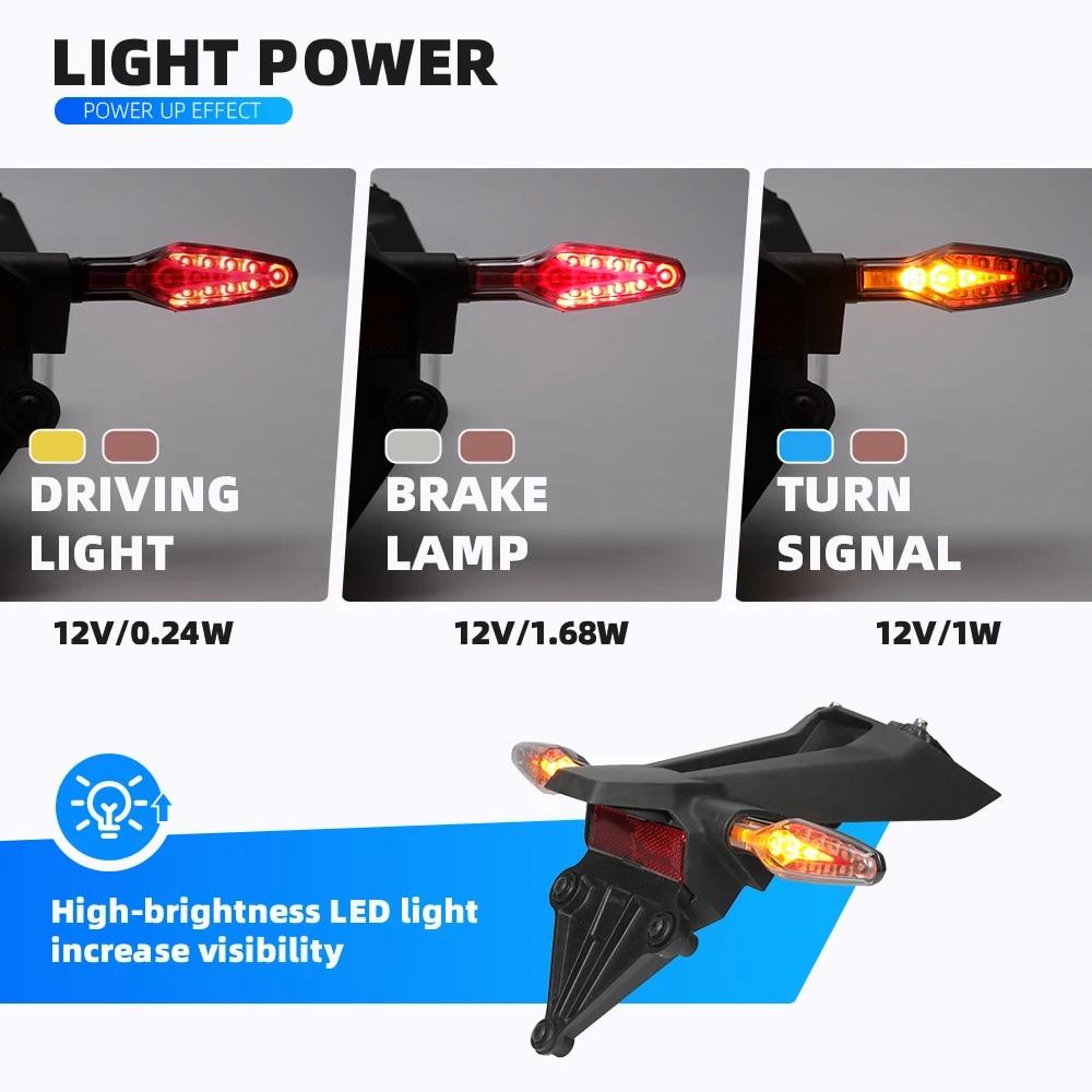 Для BMW R1250GS ADV M1000RR S1000RR S1000XR S1000R S 1000 RR XR мотоцикл светодиодный указатель поворота задний стоп-сигнал мигающая лампа