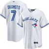 MLB Toronto Blue Jays Embroidered Baseball Jersey Tee Unisex Fan Apparel Premium Cotton Blend Crew Neck