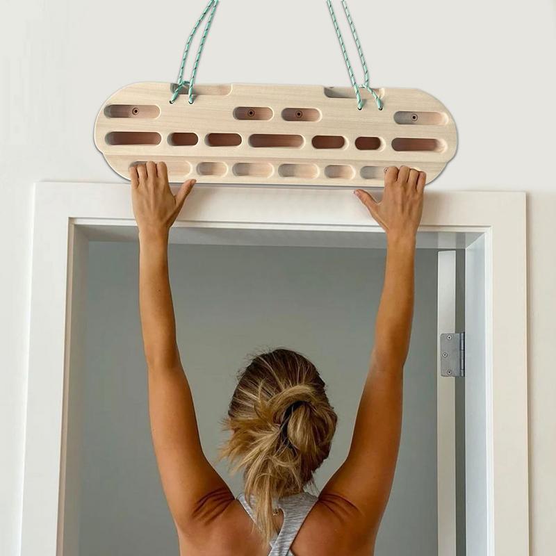 Портативный скалолазный фингерборд для развития силы, скалолазная доска для подтягиваний, скалолазный хэндборд для улучшения хвата, тренажер для предплечий скалолаза