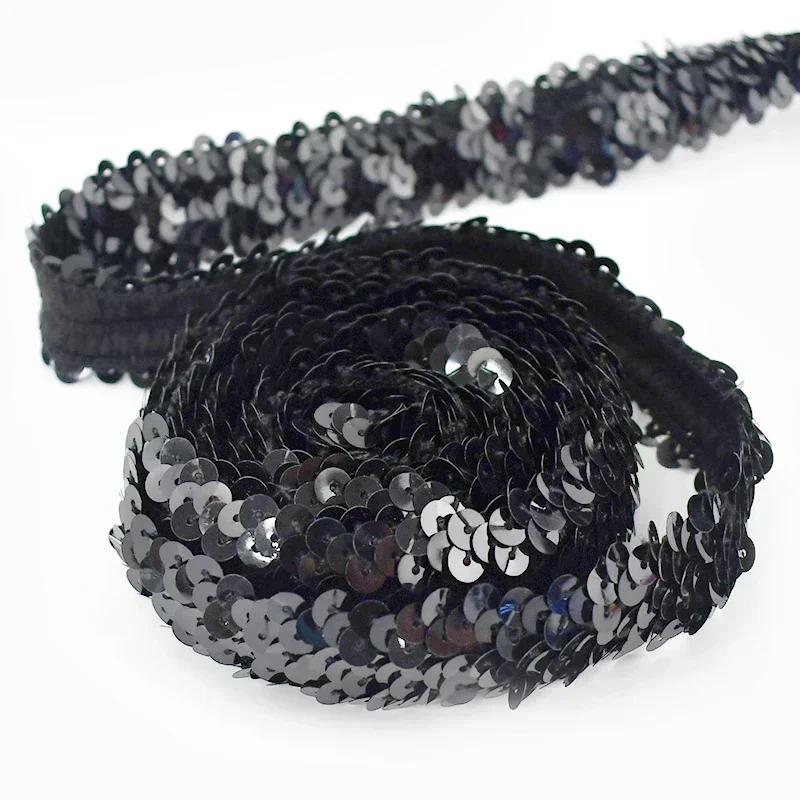 2/5/10 метров Meetee 30 мм кружевная лента с пайетками, эластичная ткань, отделка кружевом для одежды, эластичная лента, аксессуары для шитья и украшения своими руками