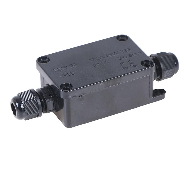 2-контактная водонепроницаемая уличная кабельная соединительная коробка IP66 с клеммами 450 В