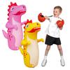 Inflatable Punching Bag Leakproof Inflatable Dinosaur Toy Tumbler Punching Bag Bounce-Back Punch Bag for Kids Presents