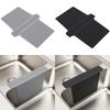 Non-slip Sink Divider Protector Mat Silicone Sink Saddle Mat Foldable Dish Drying Pad Counter Top