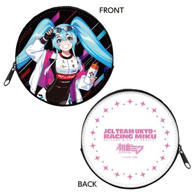 Кейс для монет Racing Miku 2024 JCL TEAM UKYO Support Coin Case Ver.