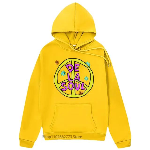 De La Soul Music Hoodies High Street Sweatshirt Fashion Anime Streetwear Женская одежда Топ Harajuku Pullovers