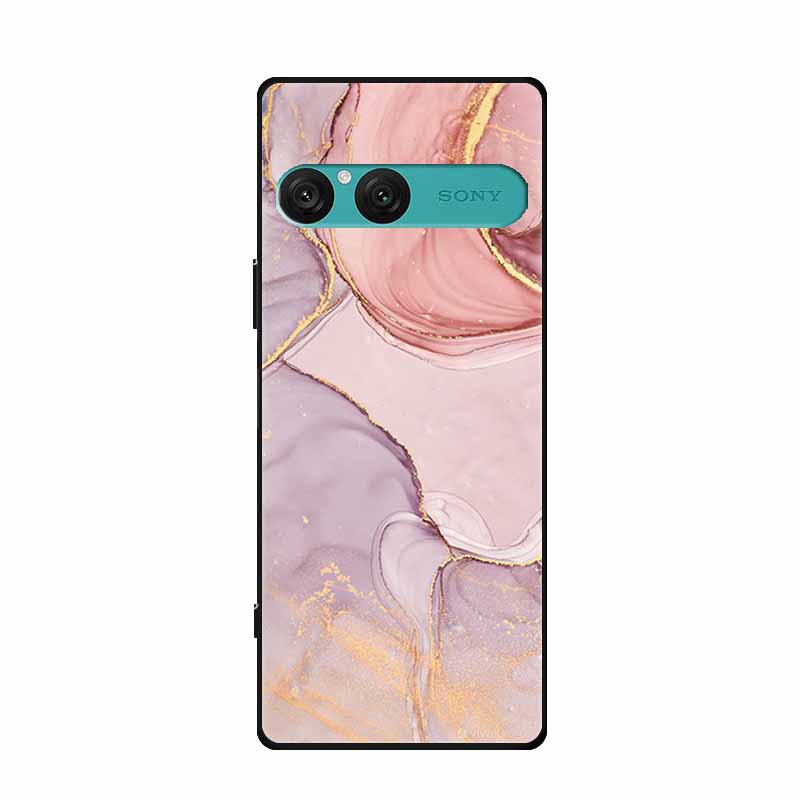 Для Sony Xperia 10 VII Чехол Мягкий Силиконовый ТПУ Задняя Крышка Защитный Чехол для Xperia10 VII 5G XQ-FE54 XQZ-CBFE Черные Чехлы для Телефона