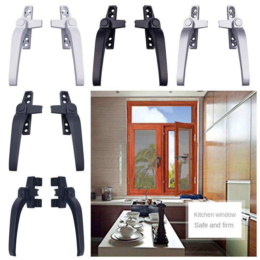 Furniture Zinc Alloy Catch Lock Casement Locking Handles Window Handle Locking Latch Window Switch