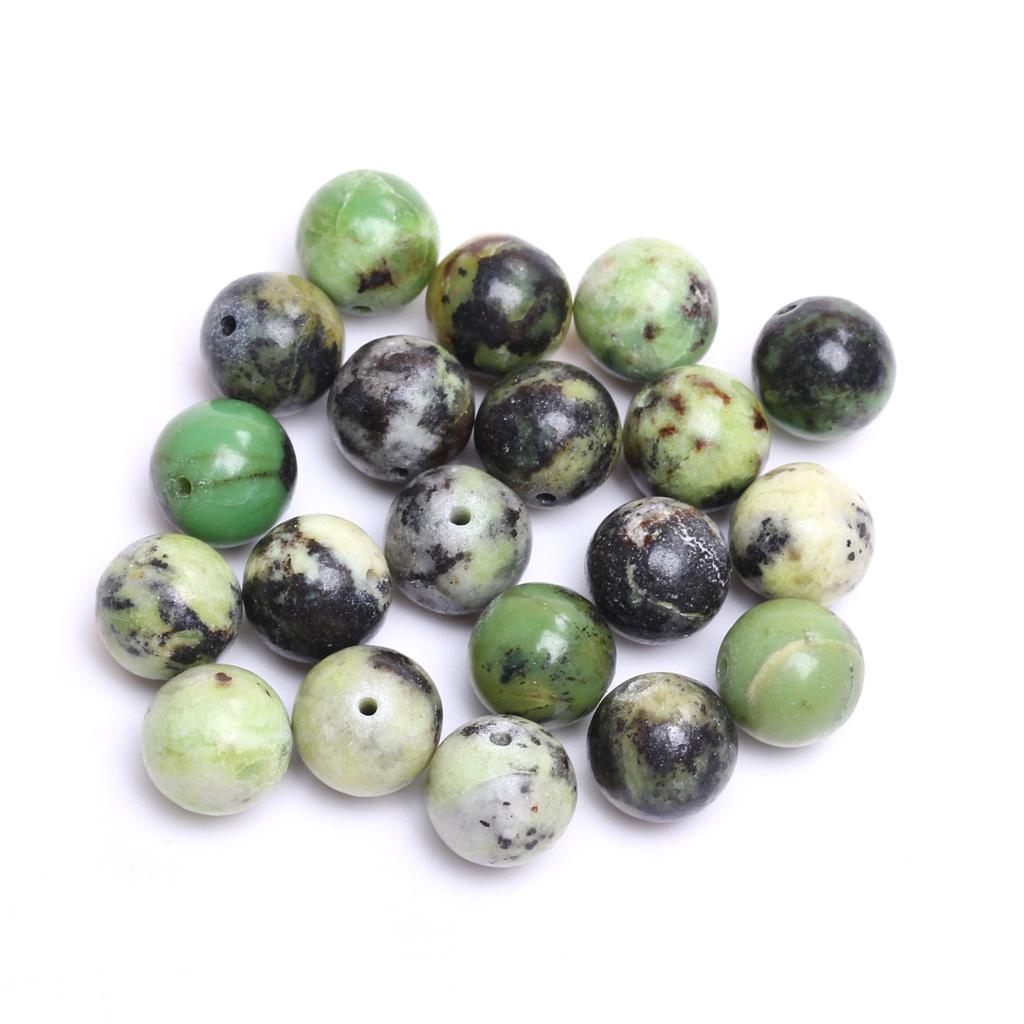 Home Party Supplies Loose Spacer Stone Beads 6 8 10mm Accessories Round DIY Australian Jades Beads Natural Jewelry Making Bracelet 20/30pcs