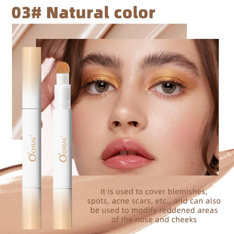 Ocheal 3-цветный стик-консилер для лица, контуринг, водостойкий, стойкий, косметический макияж