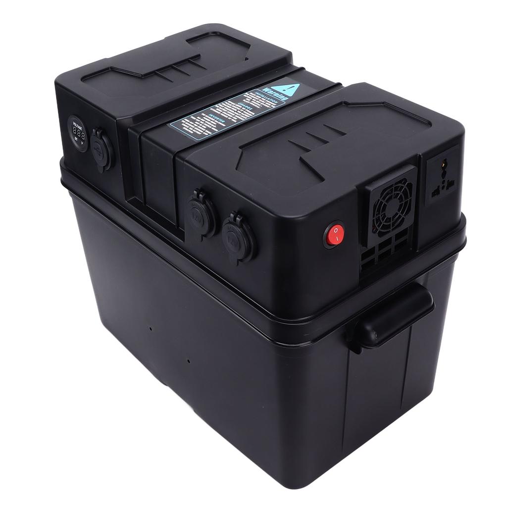 12V в 220V Блок аккумулятора для троллингового мотора 500 Вт Портативный аккумуляторный блок для автодома, кемпера, прицепа, автомобиля