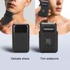 Бритва для лысых, Электрическая, Электробритва с USB-зарядкой, Дорожный портативный триммер для бороды для мужчин