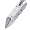 Nail Nippers For Thick Ingrown Nails Cuticle Clippers Scissors Manicure Spa Salon Silver