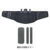 Phiten Waist Support Nanometax Waist Use Fit Type Strong Fix Corset Detachable Assist Belt & Stay Breathable Mesh Lower Back Pain